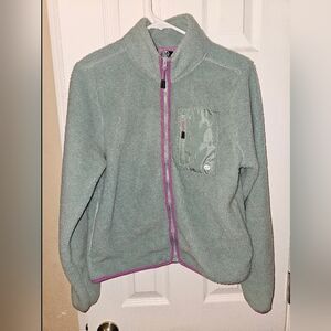 Eton Womens Fleece Jacket with Purple Zipper